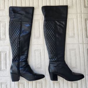 Cole Haan Over the Knee Quilted Boots